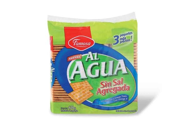 Al Agua Sin Sal 420g famosa