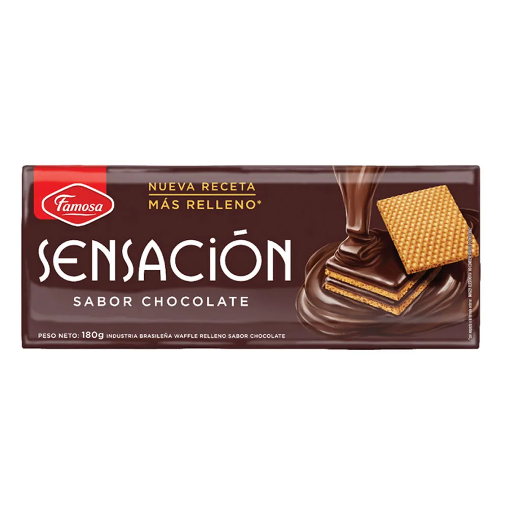 Waffle Sensacion chocolate