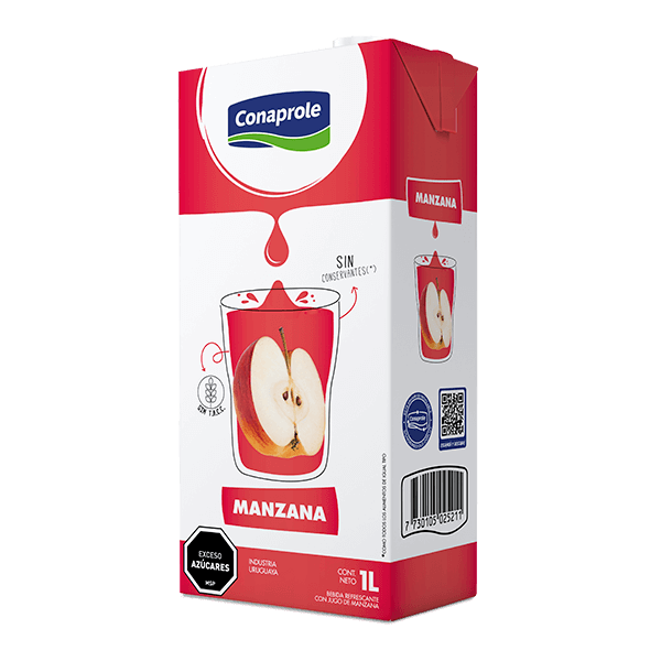 Jugo Conaprole Manzan 1lt