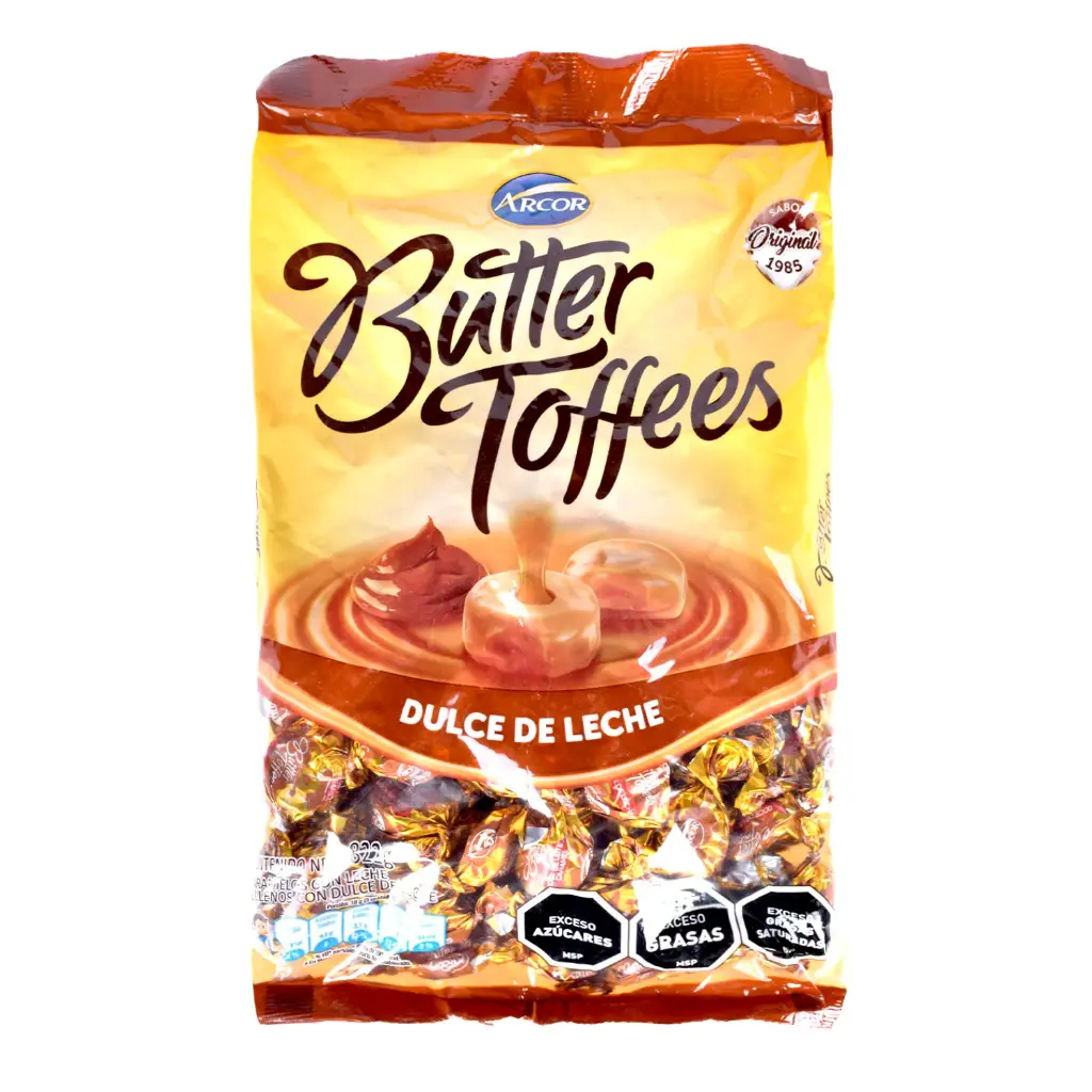 Caramelos Butter Toffees DDL Arcor 150g