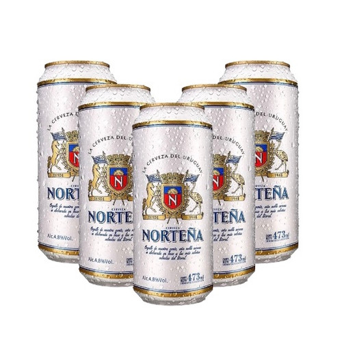 Funda lata Norteña 473cc x 6 