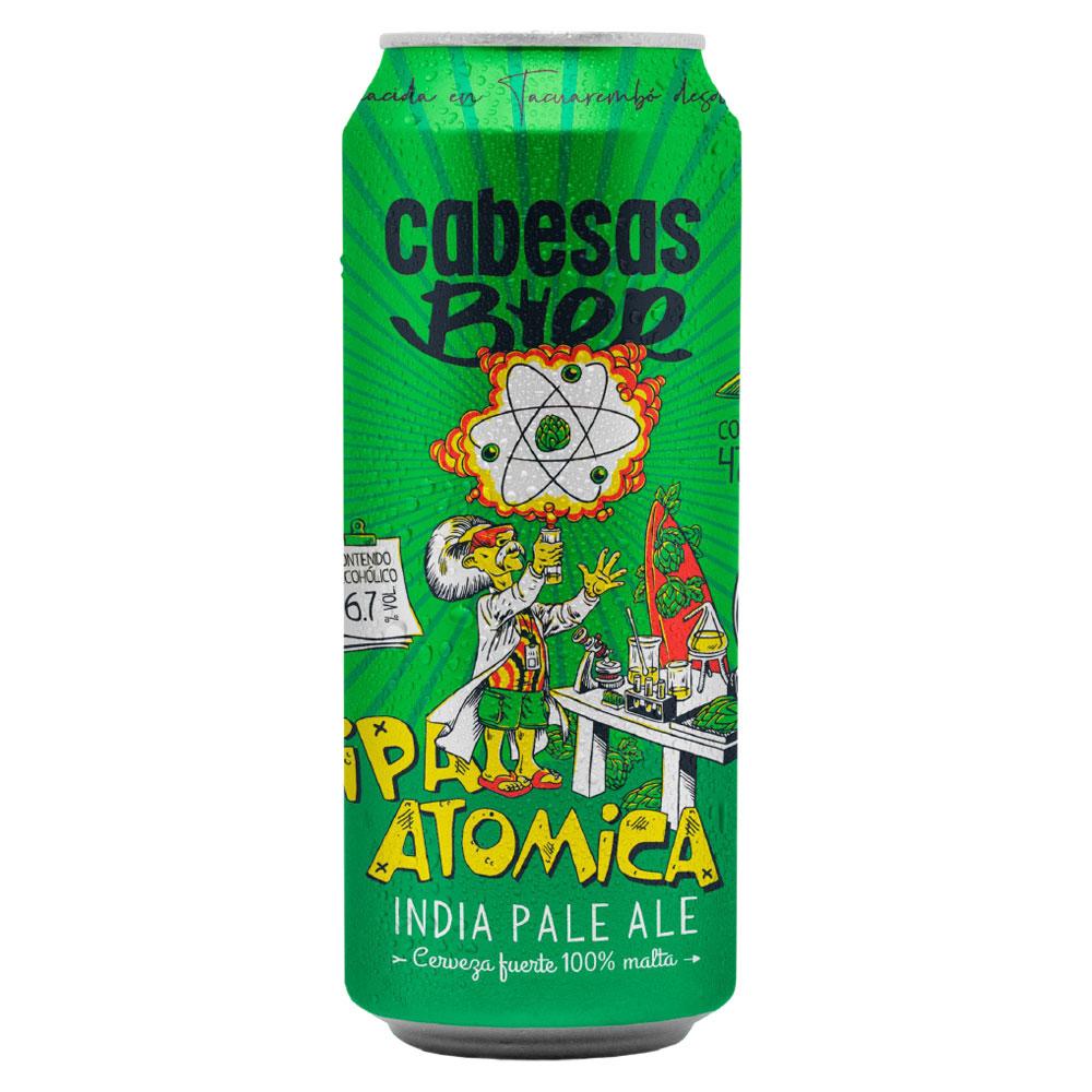 Lata Cabesas Ipa Atomica 473m