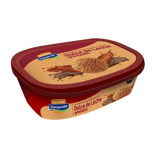 Cassata 1 lt Conaprole dulce de leche granizado