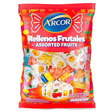 Caramelos Rellenos Frutales Arcor 150g