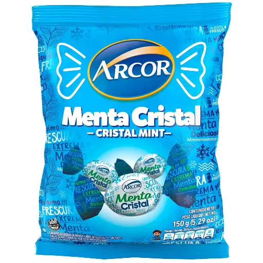 Caramelos Menta Arcor 150g