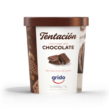 Pote Grido Chocolate 1L