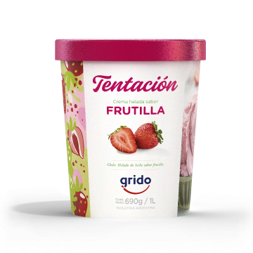 Pote Grido Frutilla 1L