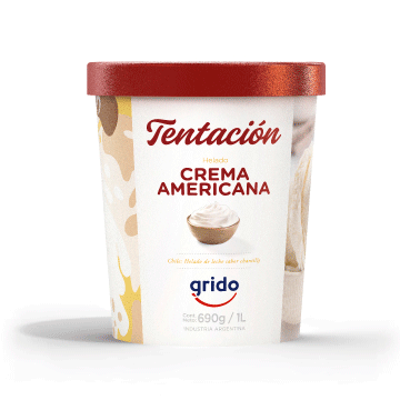 Pote Grido Crema Americana 1L