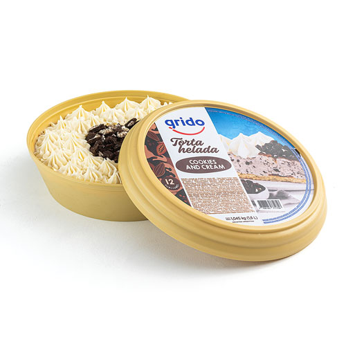 Torta Helada Grido Cookies And Cream 1,6L