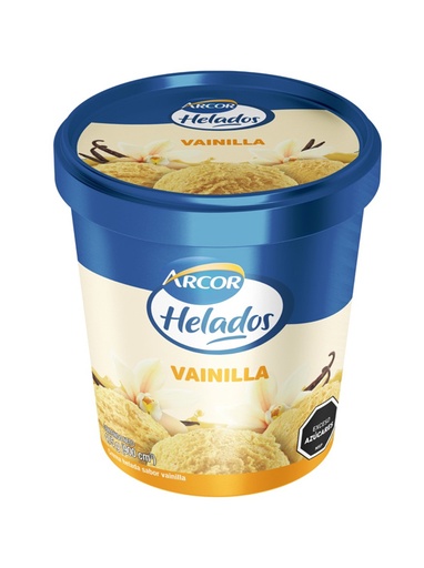 Helado Vainilla Arcor 900cc