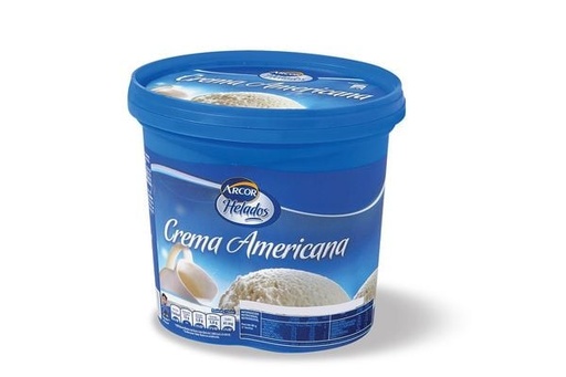 Helado Crema Americana Arcor 900cc
