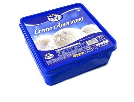 Helado Crema Americana Arcor 2L